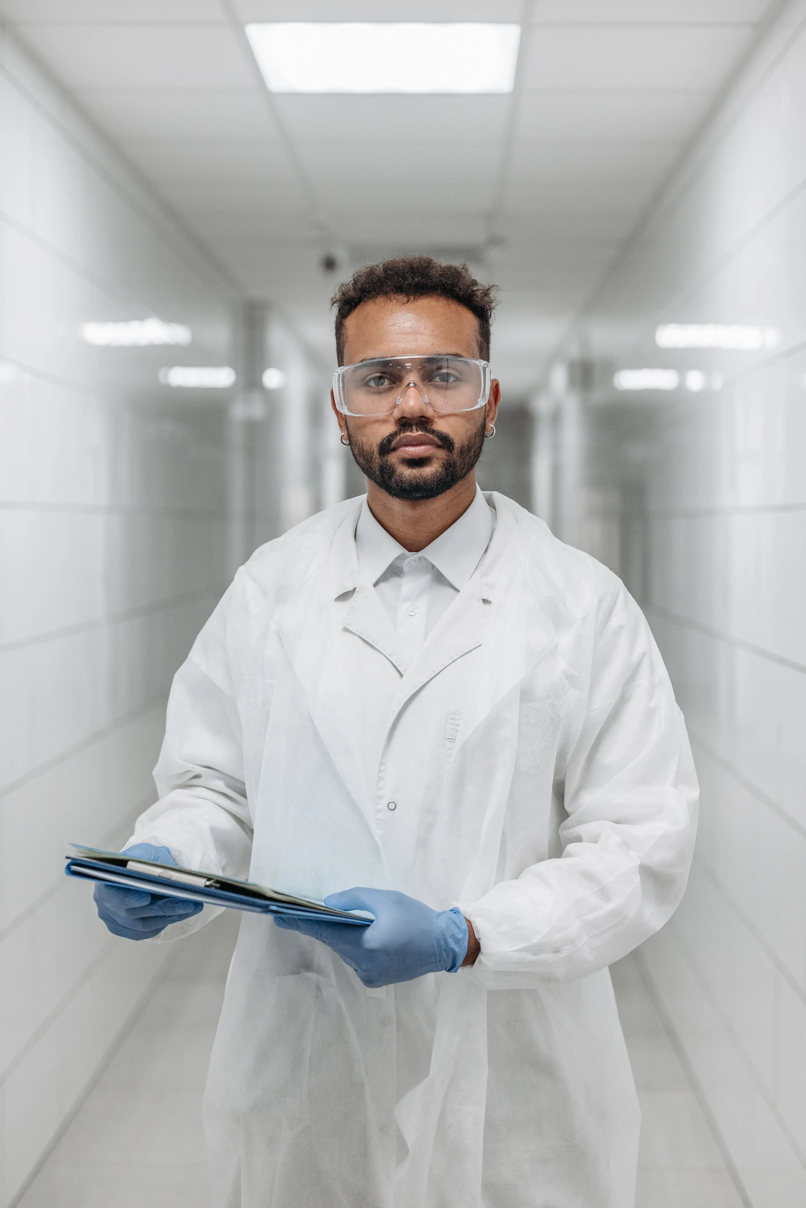 Yaw Boateng, lead phlebotomist
