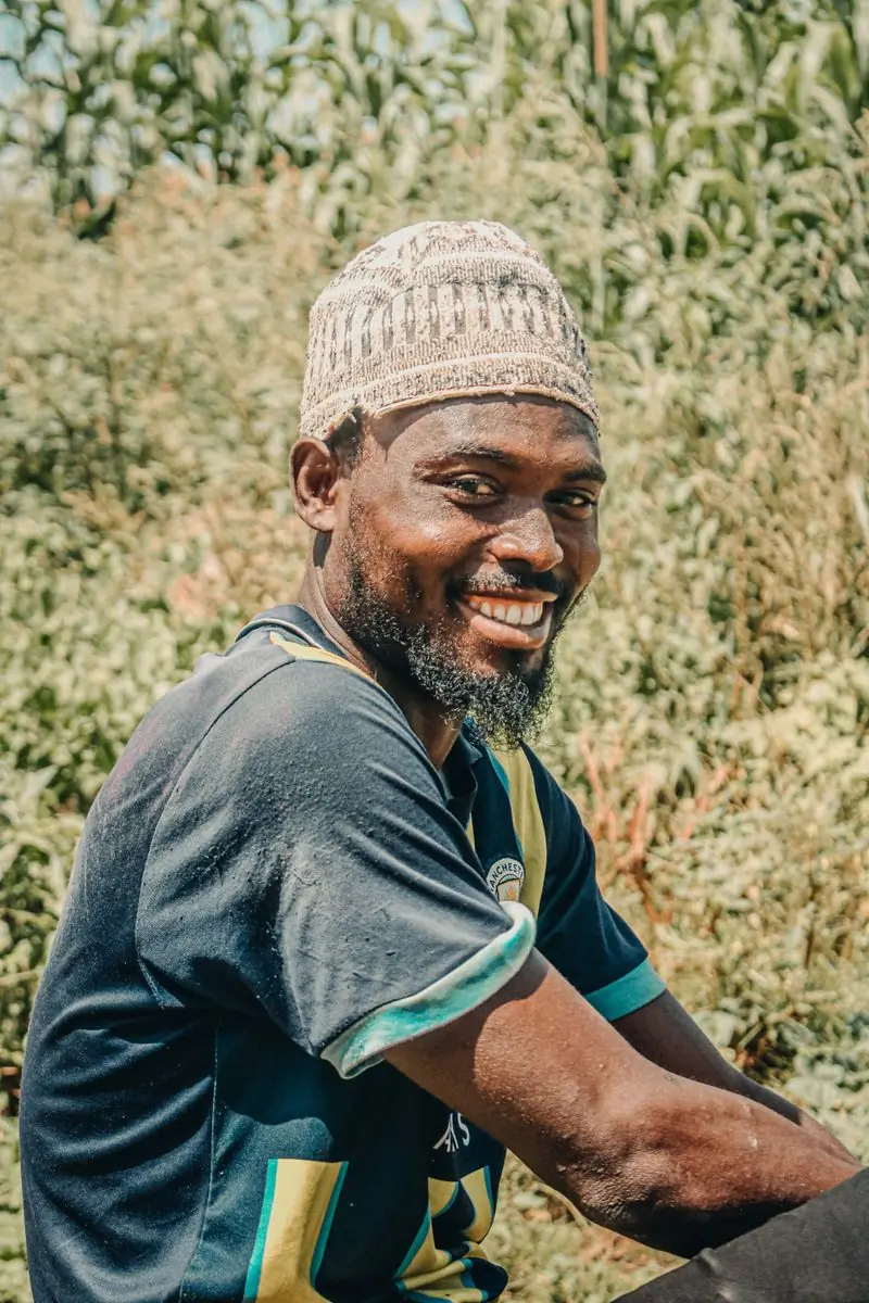 Kojo Amankwah, founder and head gardener
