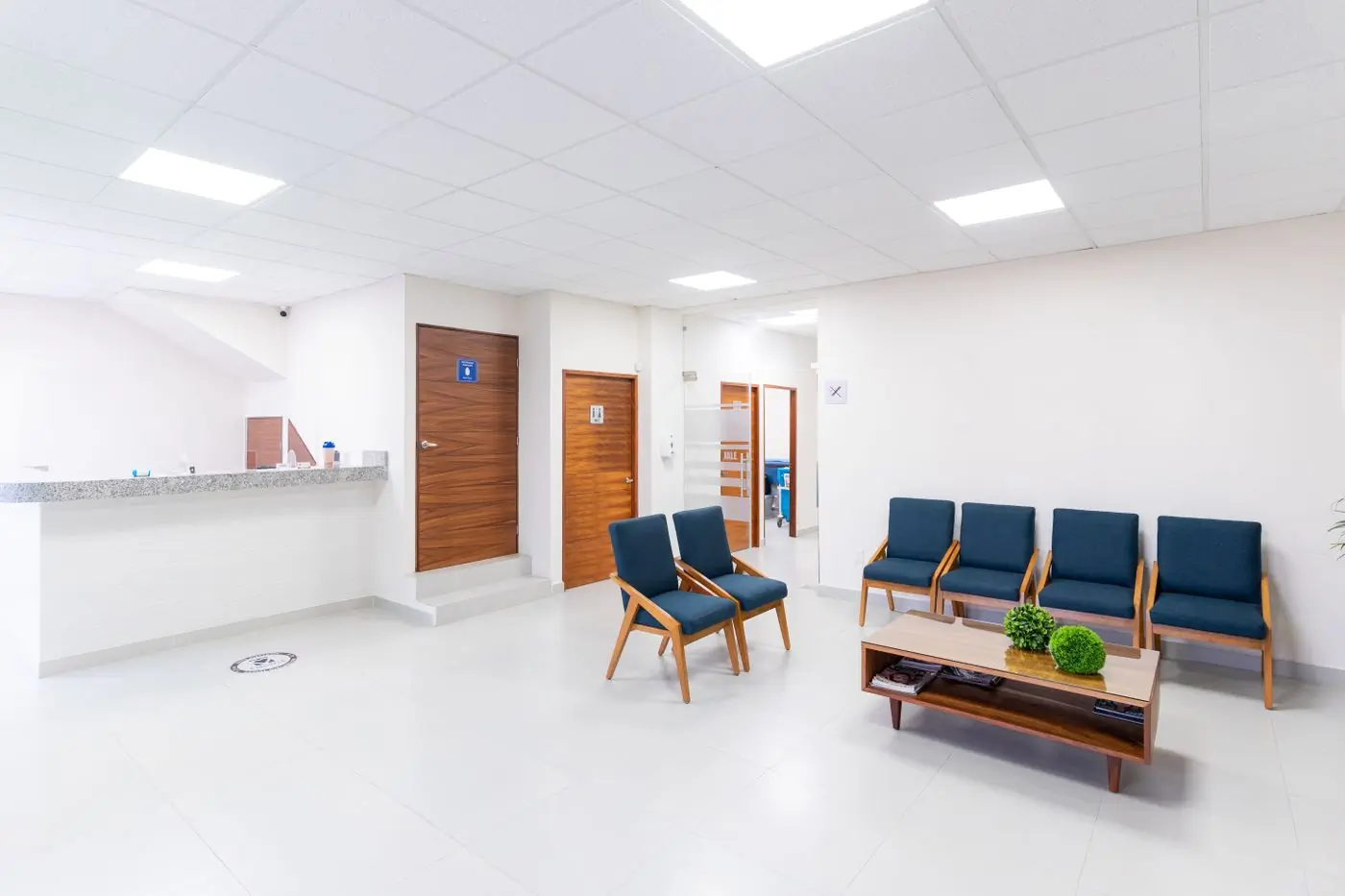 The outpatient waiting area at Hope