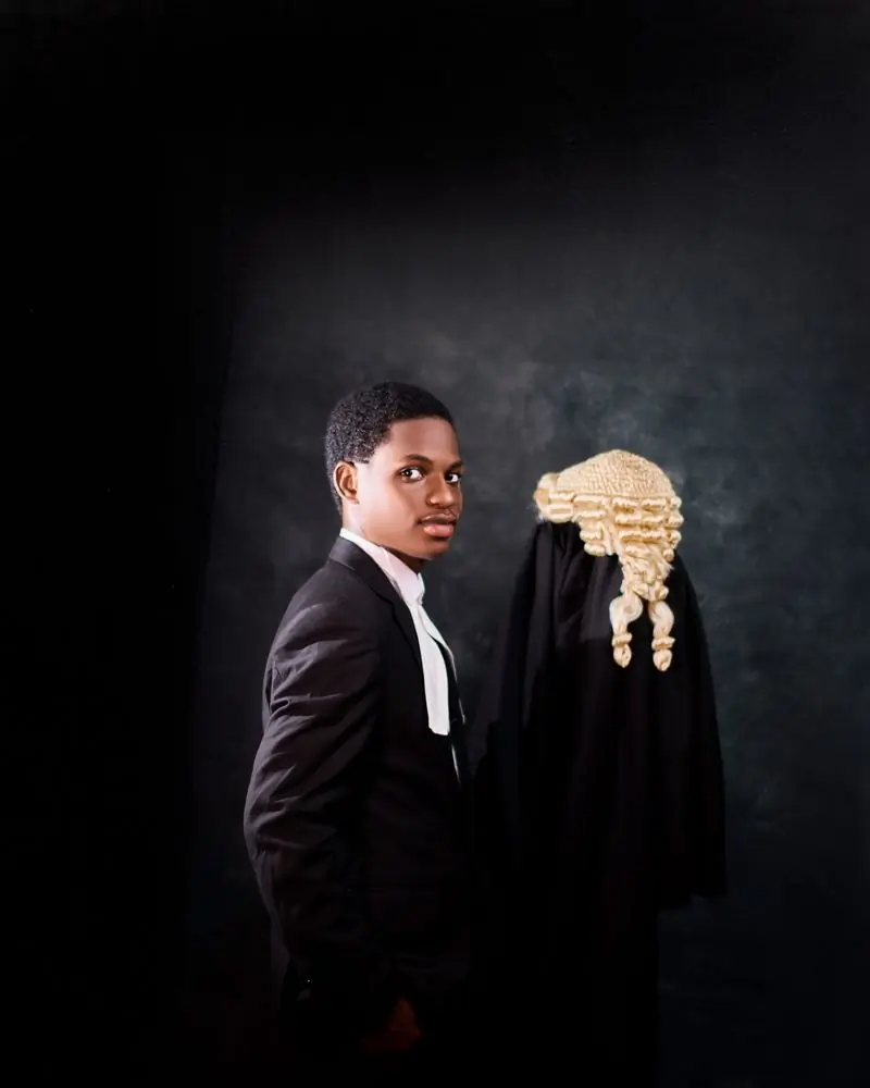 Kwabena Osei-Tutu, corporate partner, in advocate's robes
