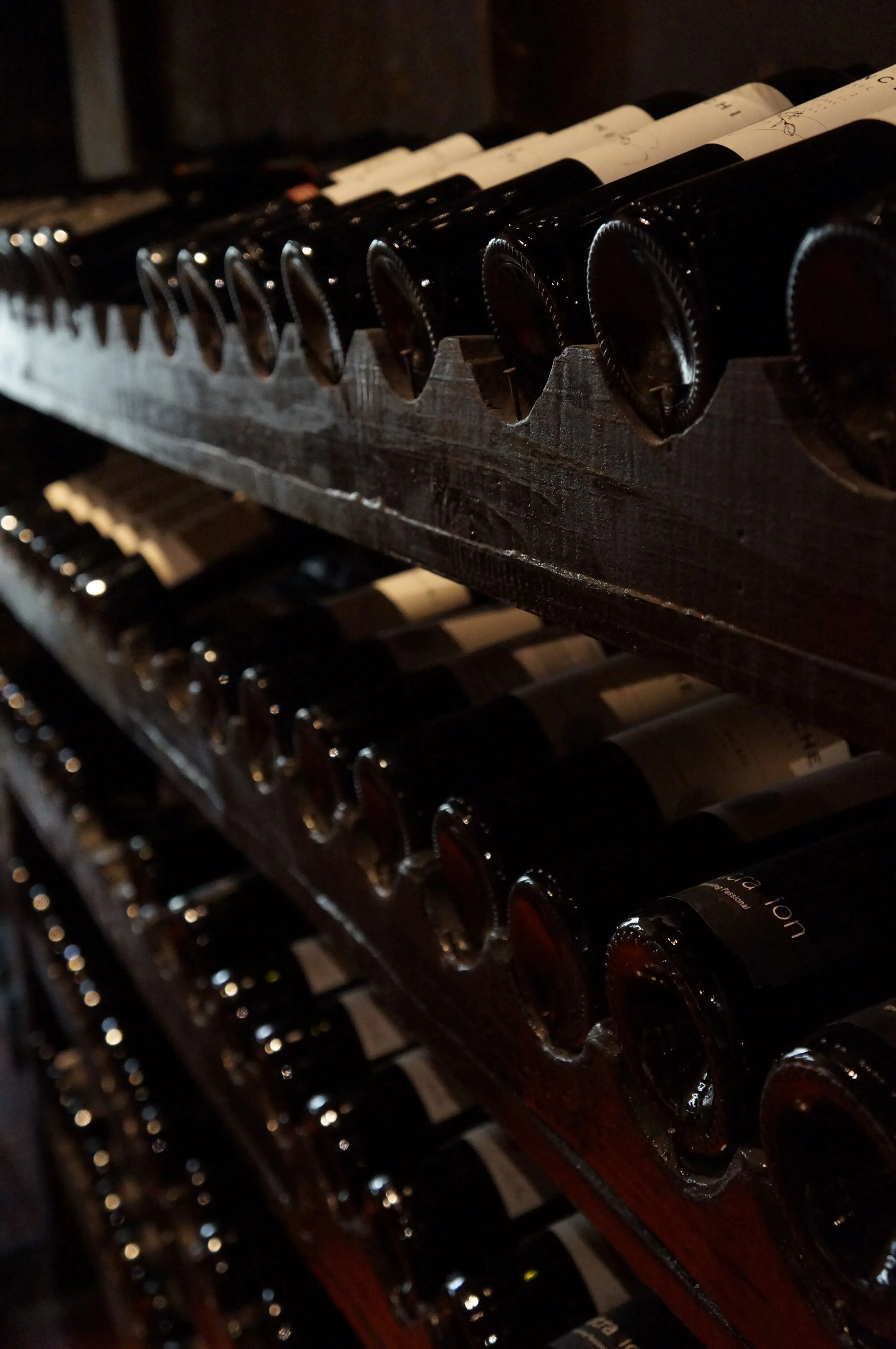 The cellar under the dining room at Morsel