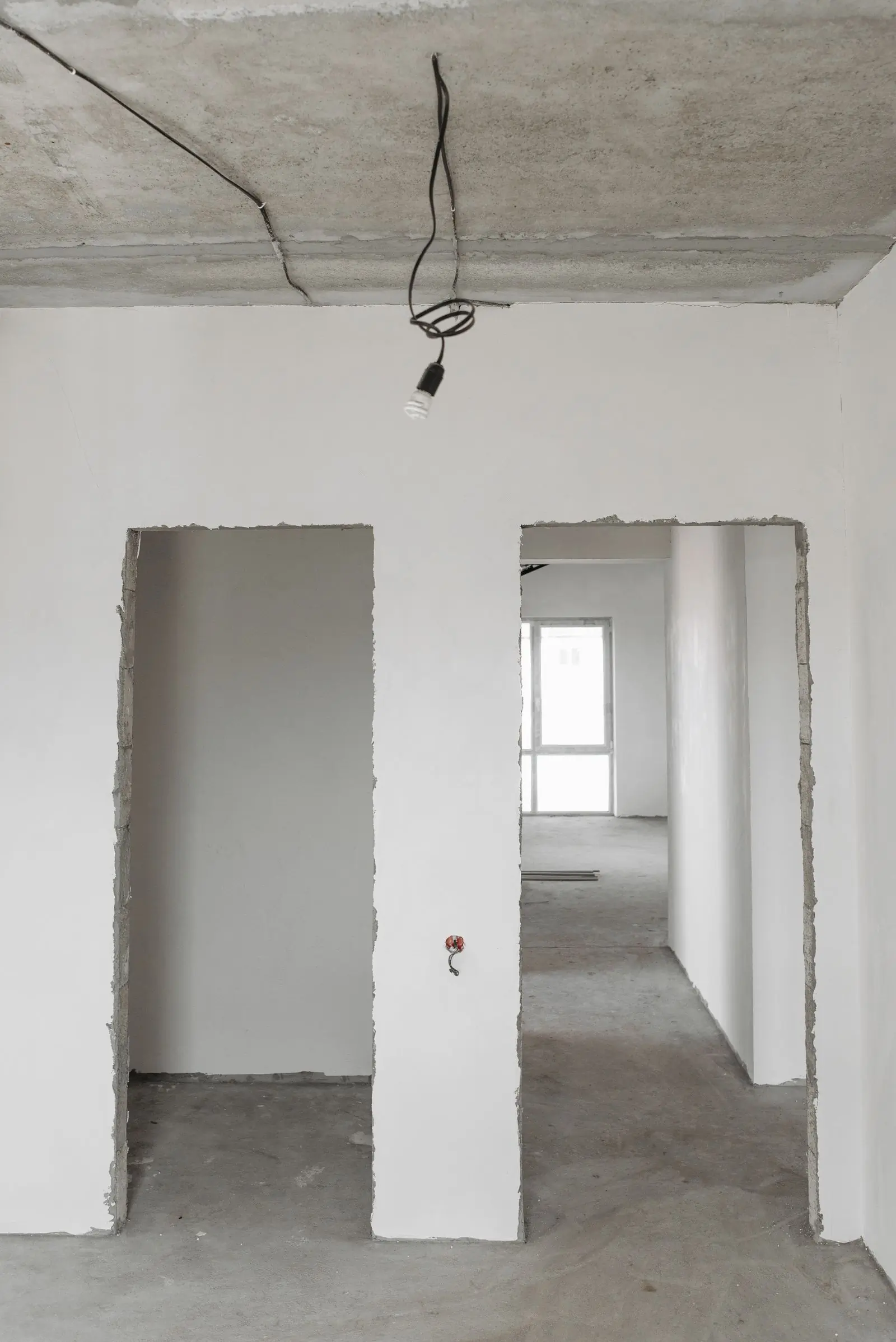 A finished shell waiting for its fit-out