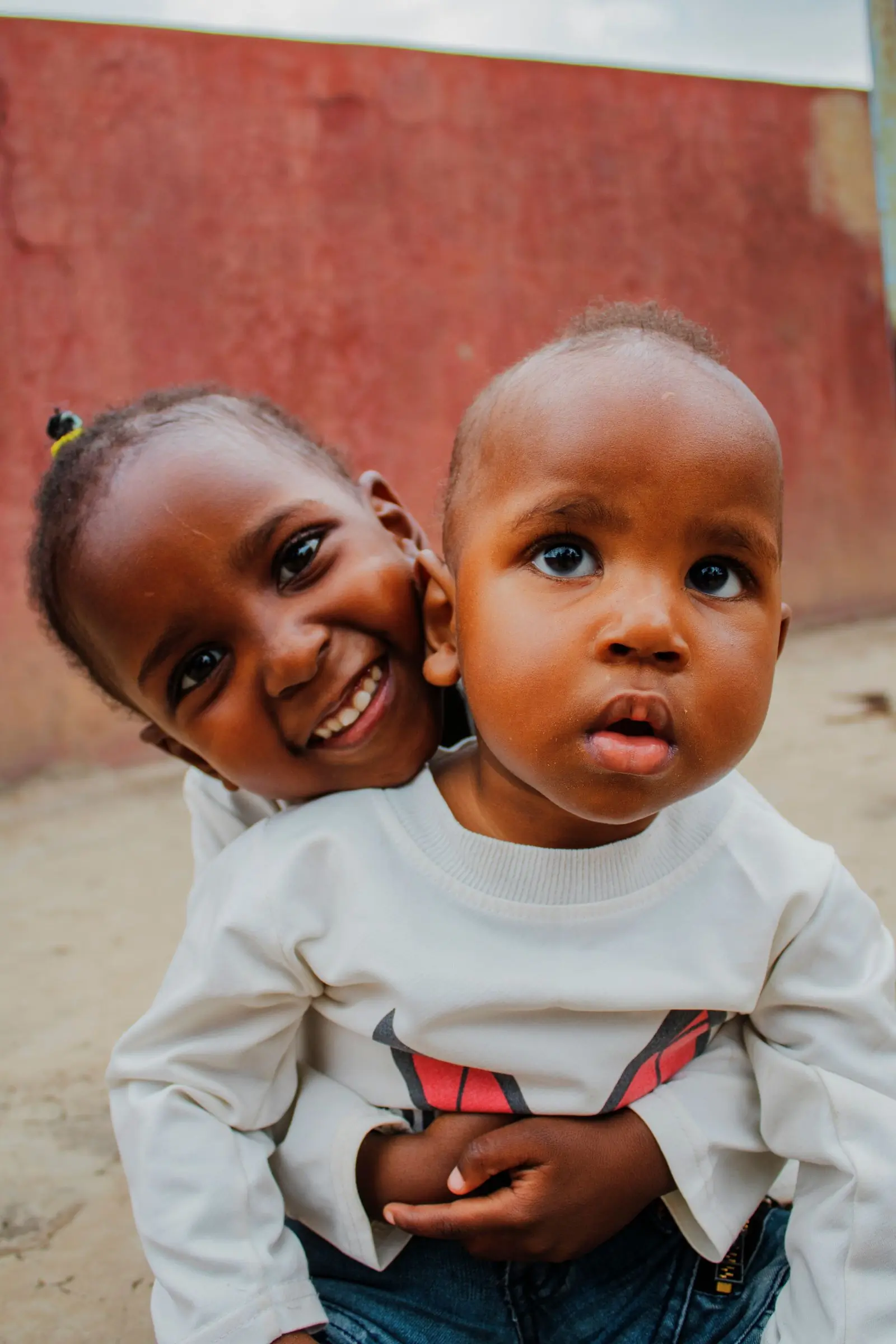 Children on the hospital's play floor between clinics