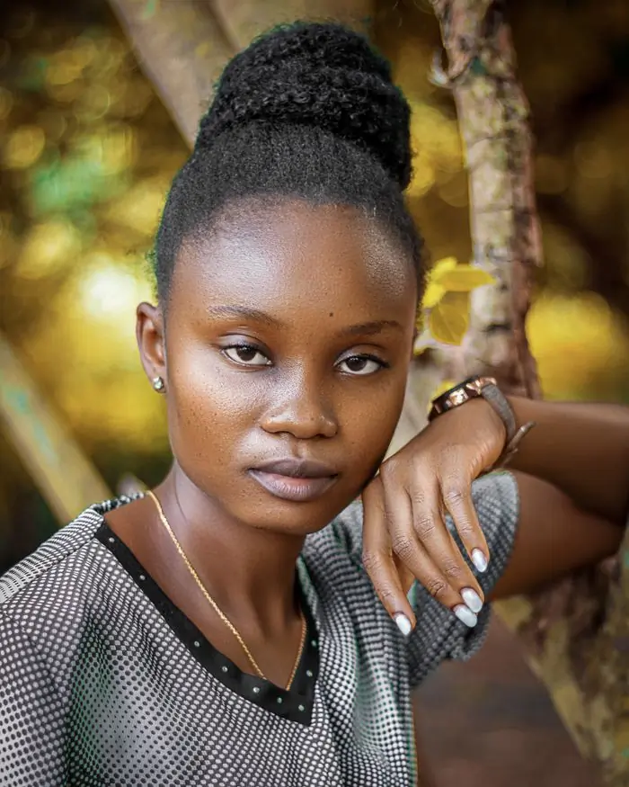 Naa Adjeley Tetteh, a patient at the clinic