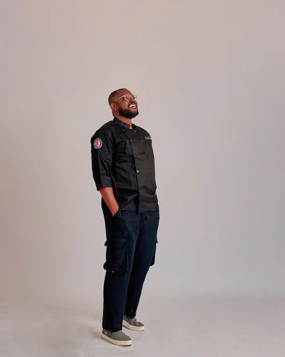 Yaw Boateng, sous chef on the raw bar